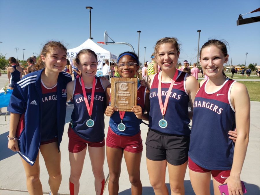 Girls Cross Country place high at meet