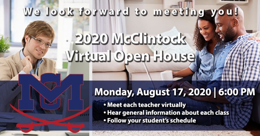 Virtual Open House to be held Aug. 17th