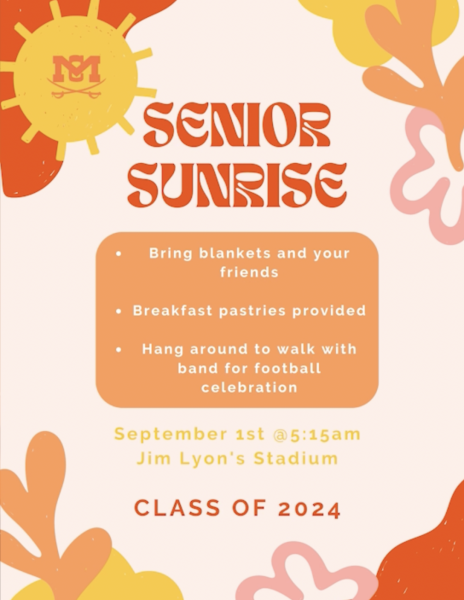 Traditional Senior Sunrise Sept. 1st
