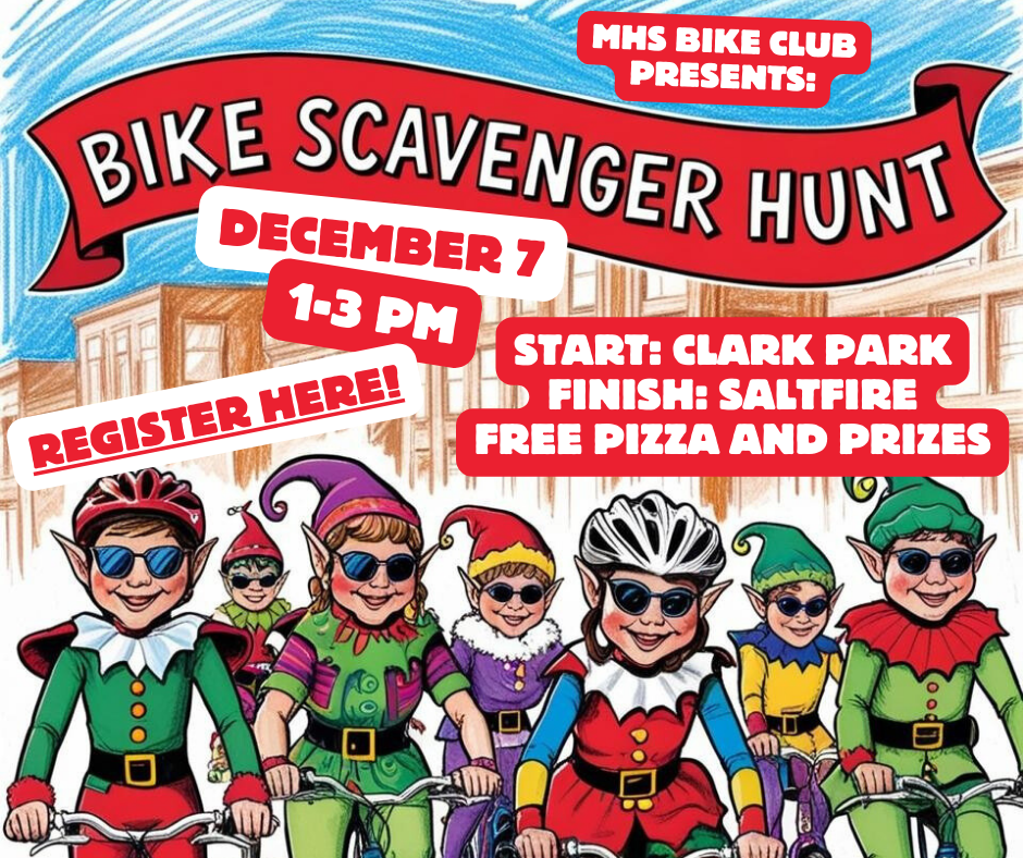 McClintock Bike Club Hosting Scavenger Hunt on December 7th