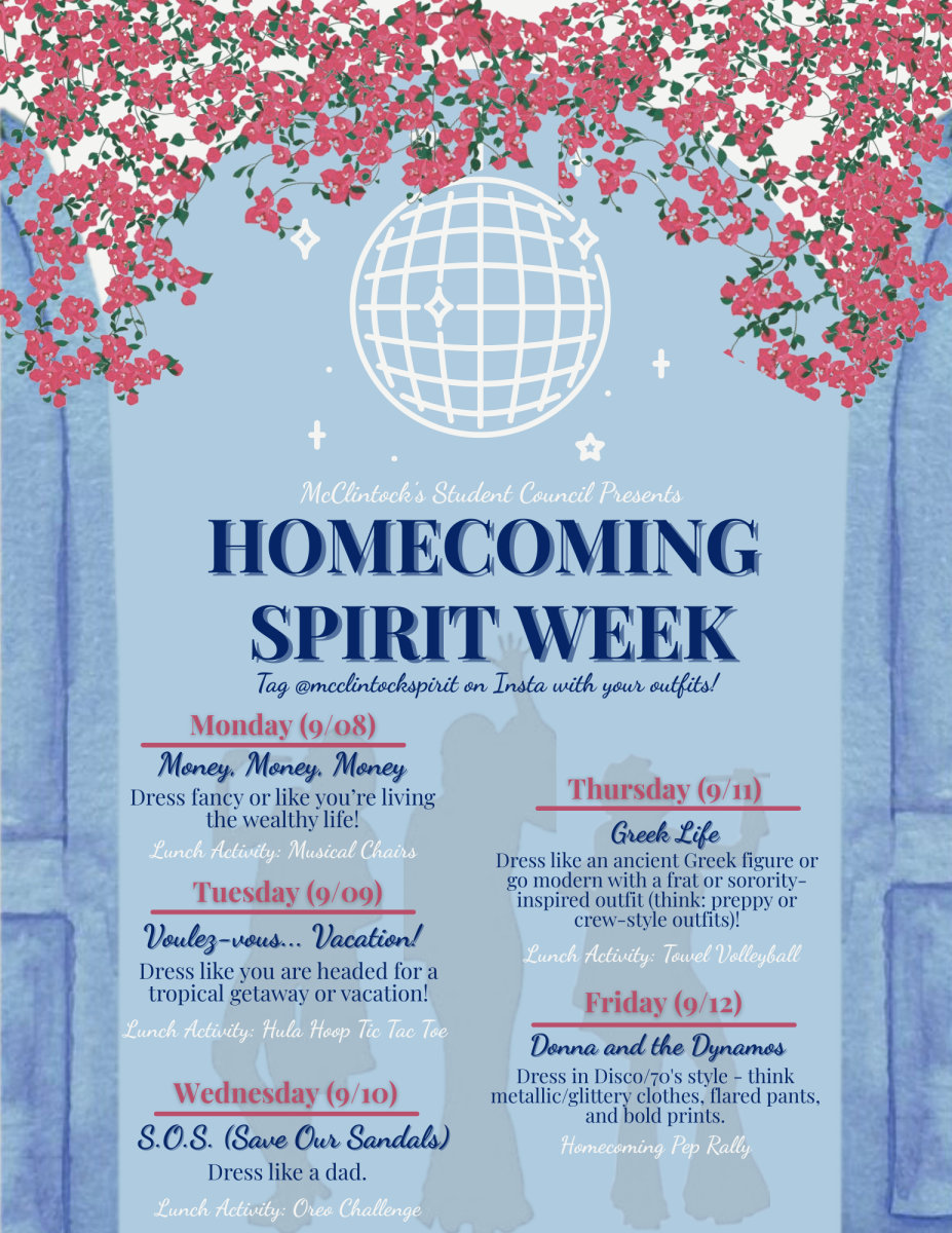 HoCo Spirit Week Poster
